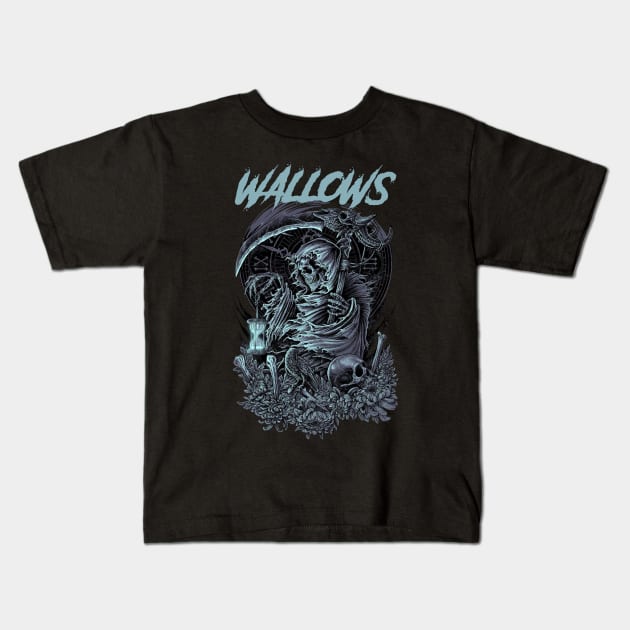 WALLOWS BAND Kids T-Shirt by Tronjoannn-maha asyik 